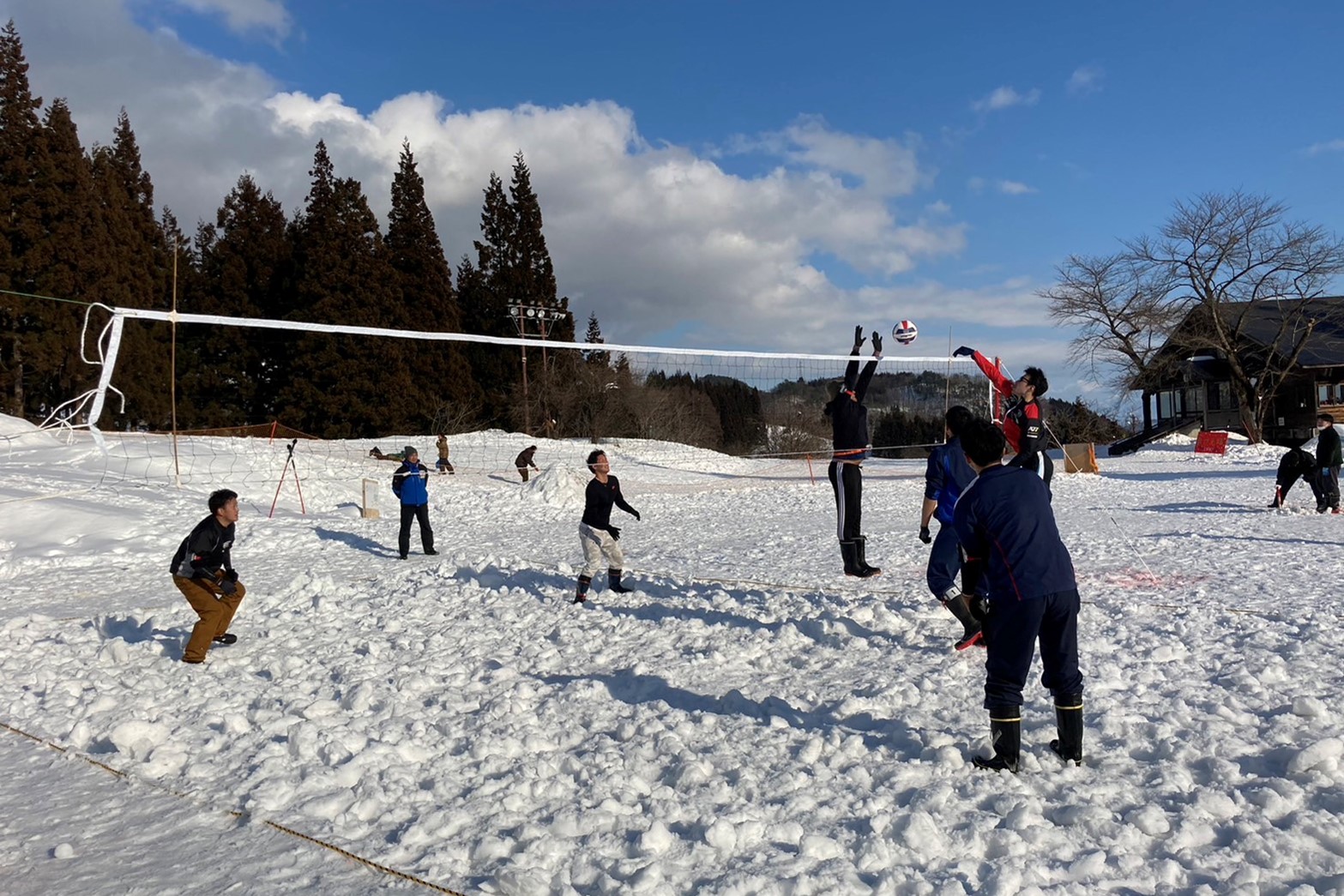 第11回雪上バレーボール大会in西川町