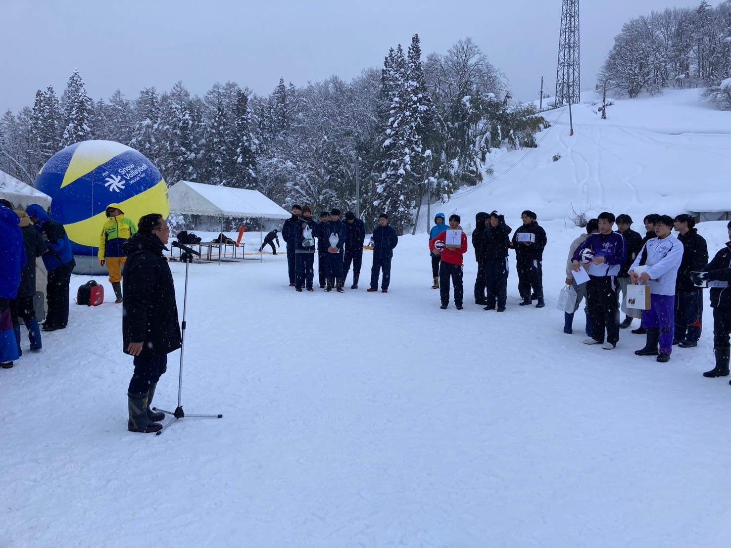第11回雪上バレーボール大会in西川町